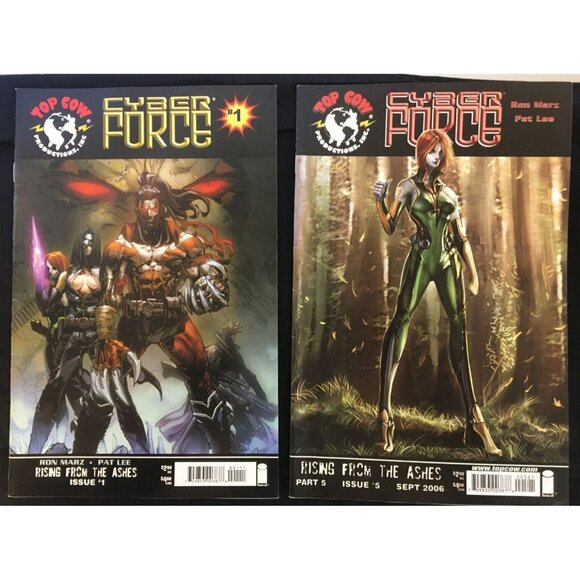 Cyber Force & Cyblade Comic Books Mixed Lot of with Alternate Art Covers 93/06 - Picture 2 of 8